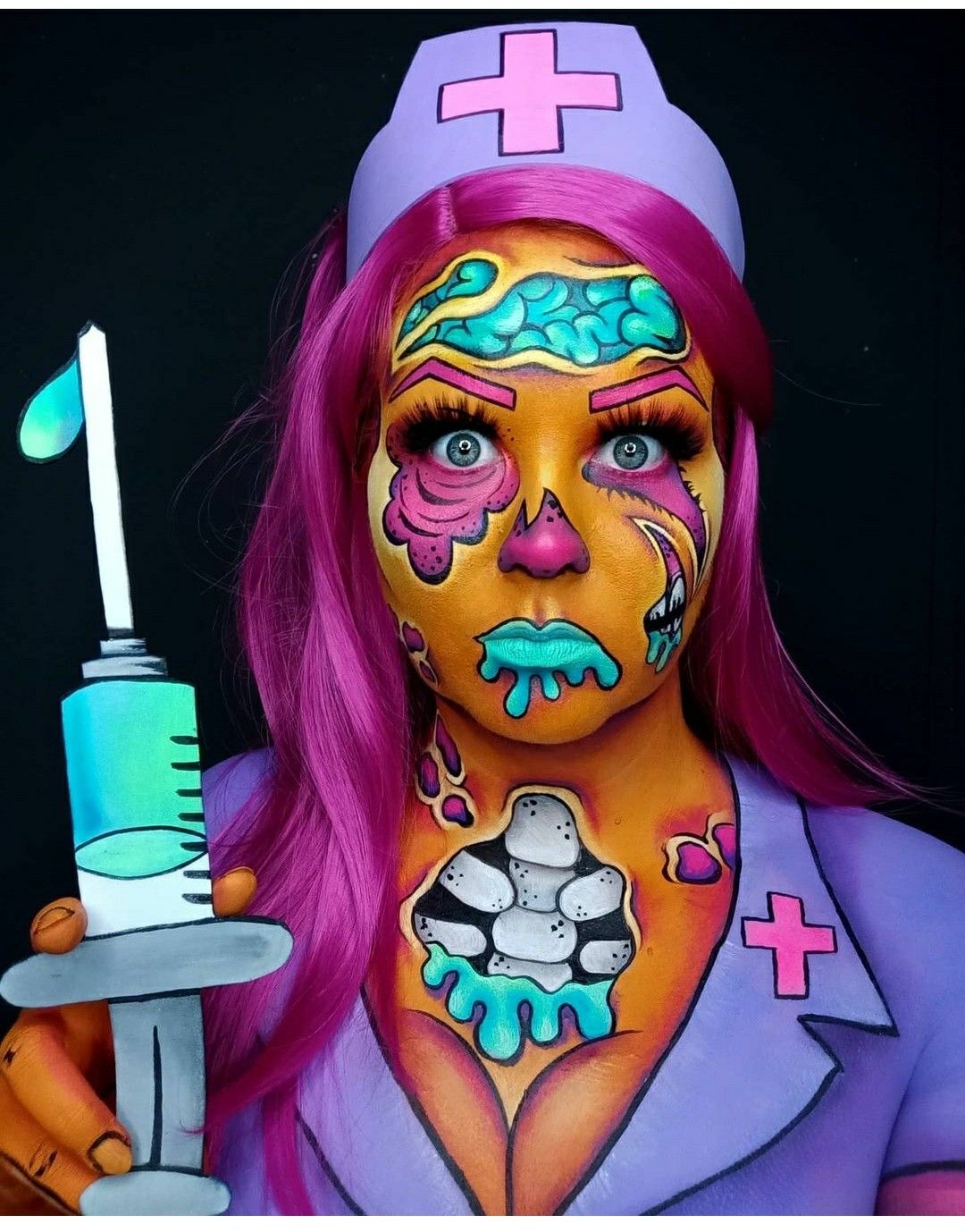 Tumblr Halloween Makeup Looks Extreme Makeup Zombie Makeup