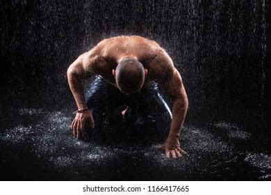 Very Muscular Handsome Athletic Man Stock Image Image Of Muscular Pretty 52781419