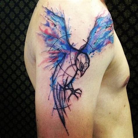 Watercolor Tattoos For Men Ideas And Inspiration For Guys